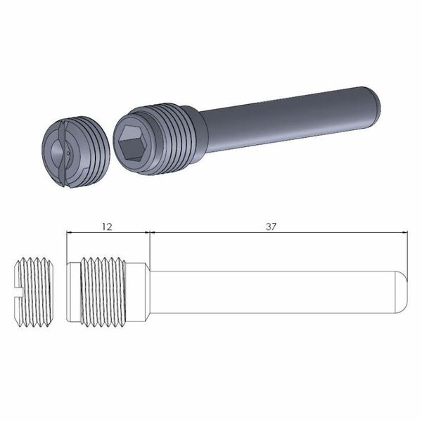 Brake Pad Pin 213048