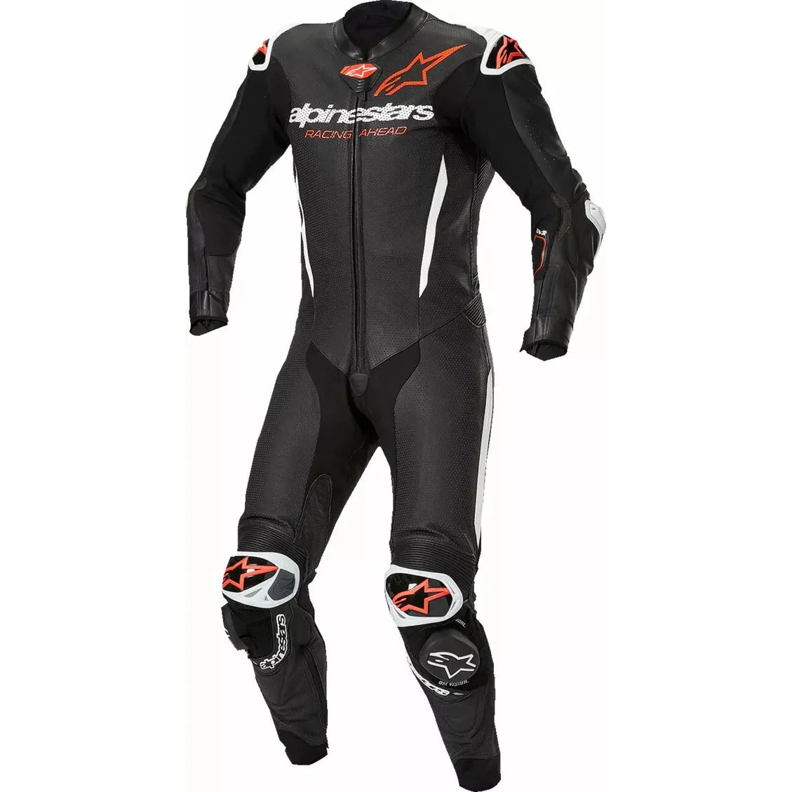 GP-R7 1-PC Leather Suit Black