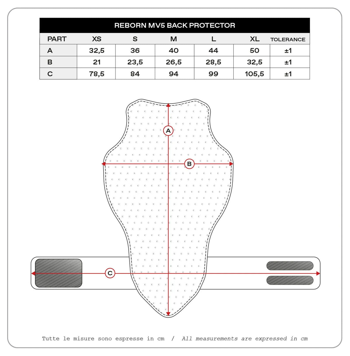 BACK PROTECTOR UFO REBORN MV5 XL