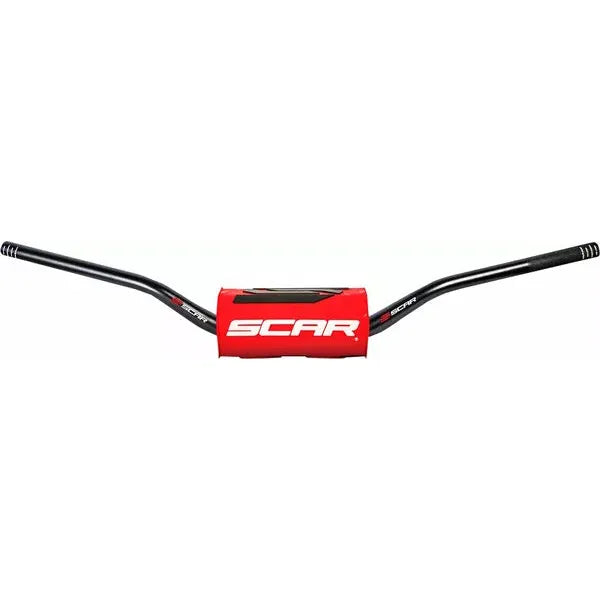 Handlebar O2 Hi Bk/Rd Pad S9152R