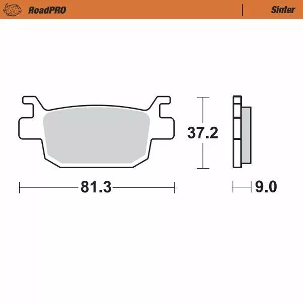 Brake Pad Scooter 401203