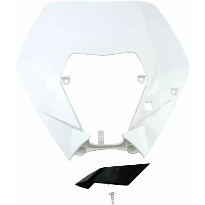 Headlight Plast Exc 09-13 Wht Kt04090@047