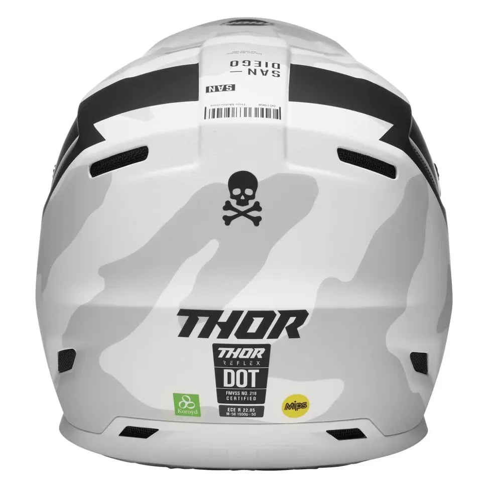 Reflex Cast Helmet White/Black