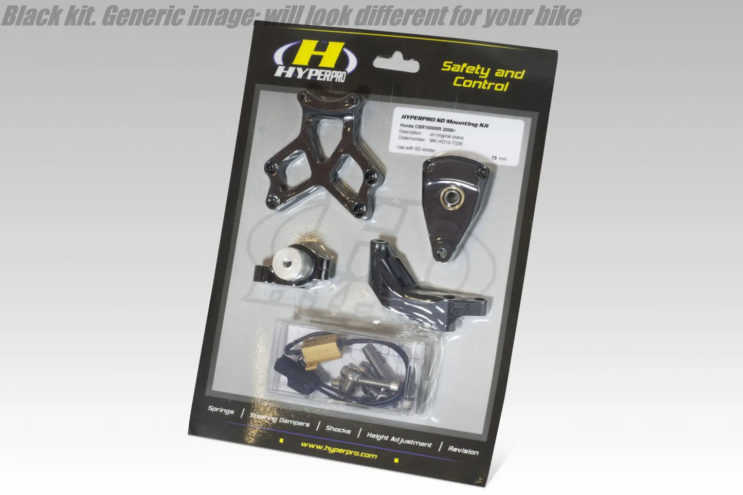 SD MOUNT. KIT BLACK YAMAHA MT-09 2024