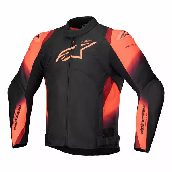 T-SP 1 v2 Waterproof Riding Jacket Black/Red