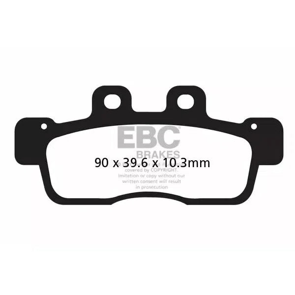 Brake Pad Sfa-Hh Series Sintered Metal Scooter SFA628HH