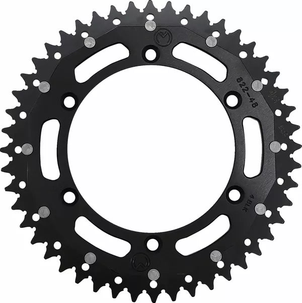 Sprocket Dual Mse 48 Bk 1210-822-48-10X