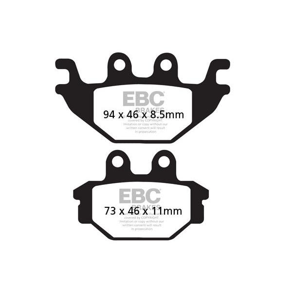 Brake Pad Fa-Hh Series Sintered Metal FA377HH