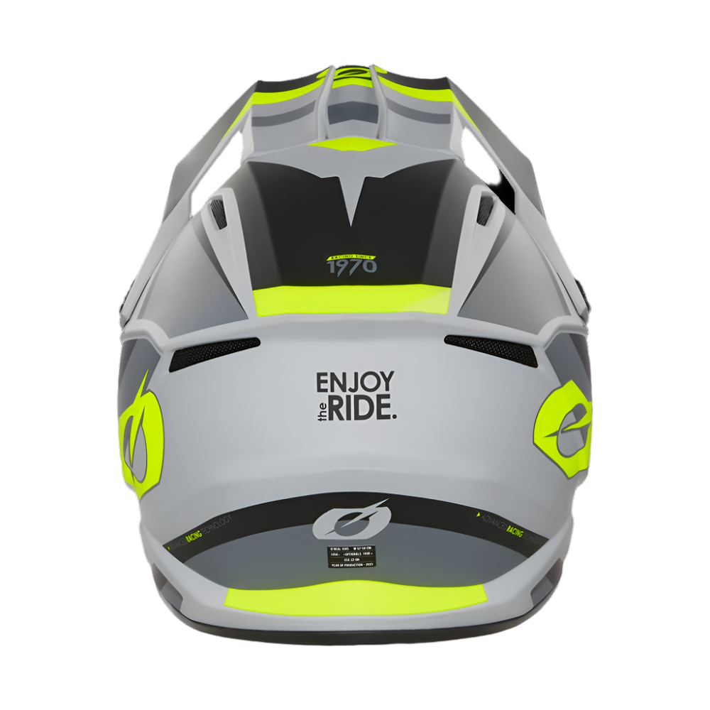 1SRS Stream V.24 Youth Helmet Black/Neon