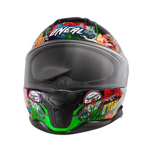 Challenger Crank V.24 Full Face Helmet Black/Multicolor