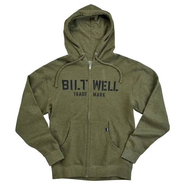 Stencil Zip Hoodie