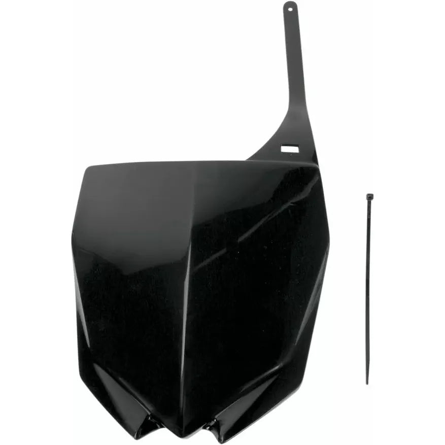 Front#Plate Yz15-21 Yzf10-17 Blk Ya04813#001