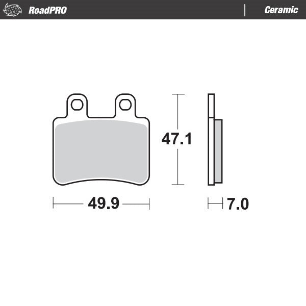 Brake Pad Ceramic 410804