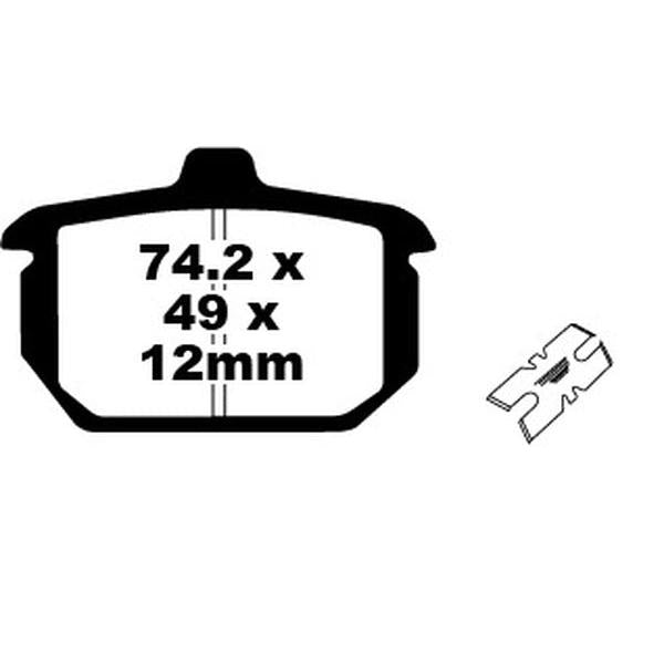 Brake Pad Fa-Hh Series Sintered FA078HH