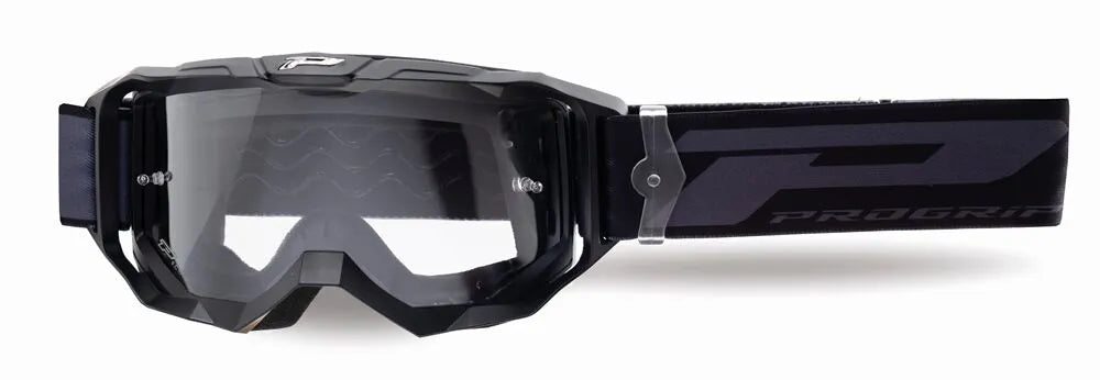 GOGGLE PRO GRIP VISION GO MATT BLACK/CLEAR