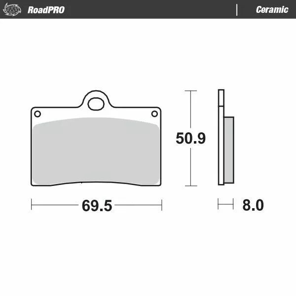 Brake Pad Ceramic 402004