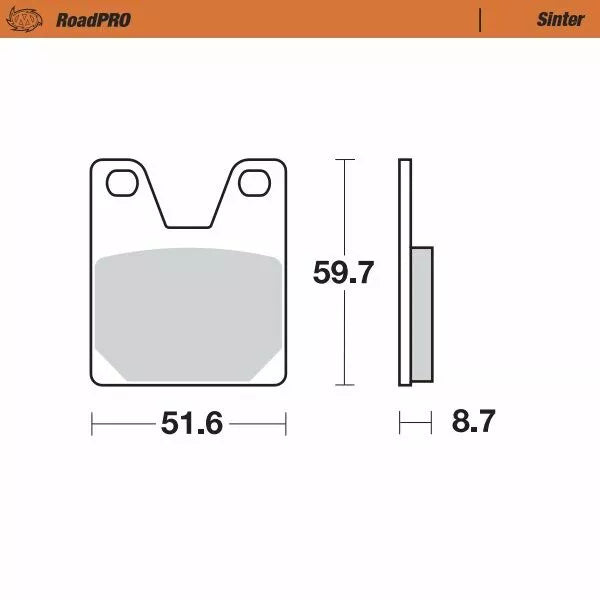 Brake Pad Sinter Rear 404902