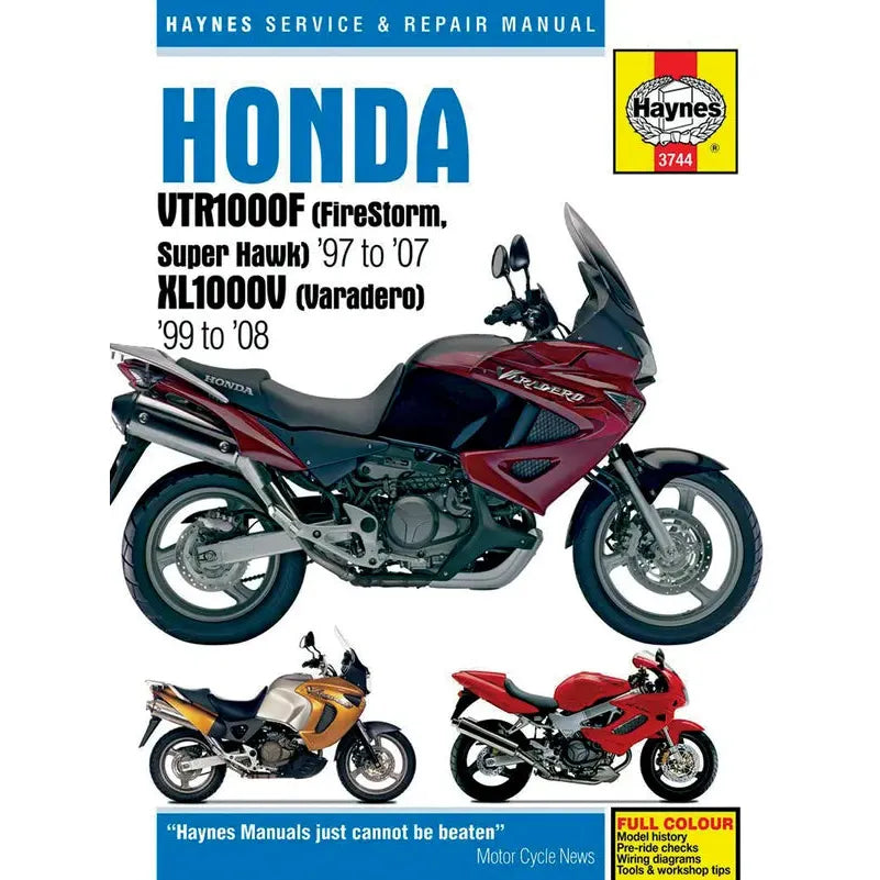 Manual,Vtr1000F Supr Hawk Manual