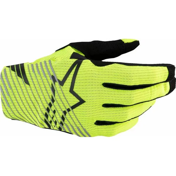 Radar Pro MX Gloves Hi-Viz Yellow