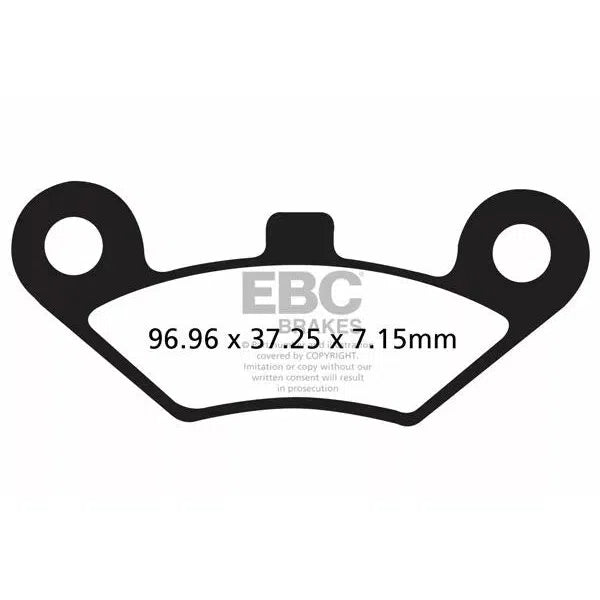 Brake Pad Fa-R Series Sintered Metal FA453R