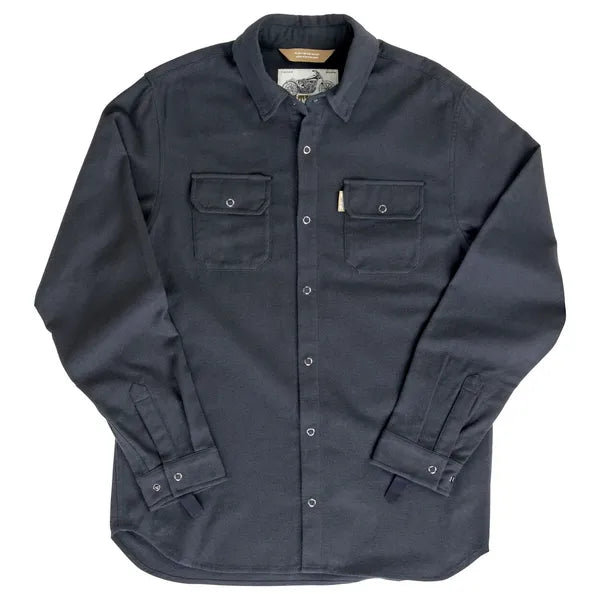 Hi Test Flannel Shirt Black