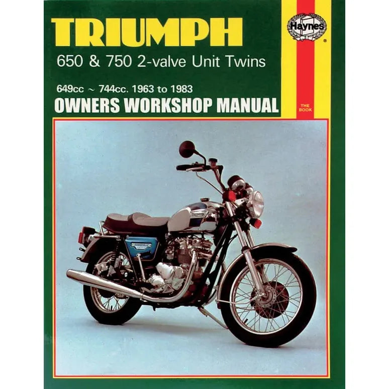 Triumph 2Vlv Twins Manual
