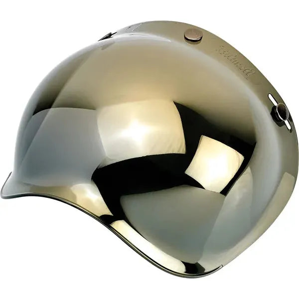 Anti-Fog Bubble Shield Mirror Gold
