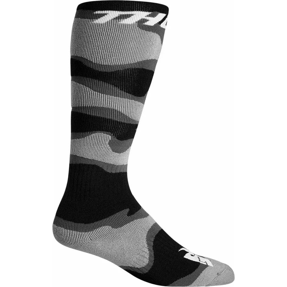 Sock Youth Mxcamo Grey/White