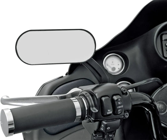 MIRROR OVAL HOTOP FLATBLK