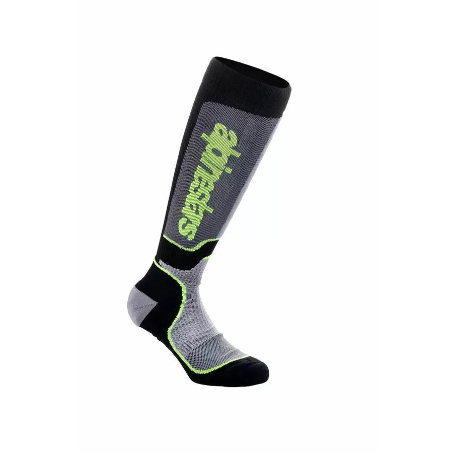 MX Plus Socks Black/Grey/Yellow