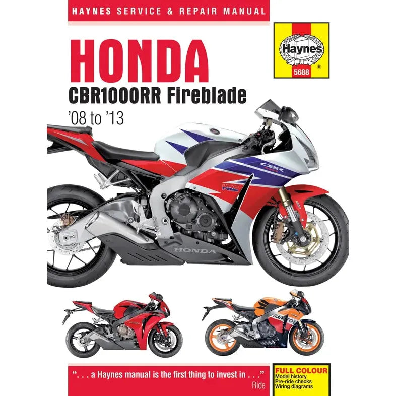Honda Cbr1000Rr Fireblade Manual