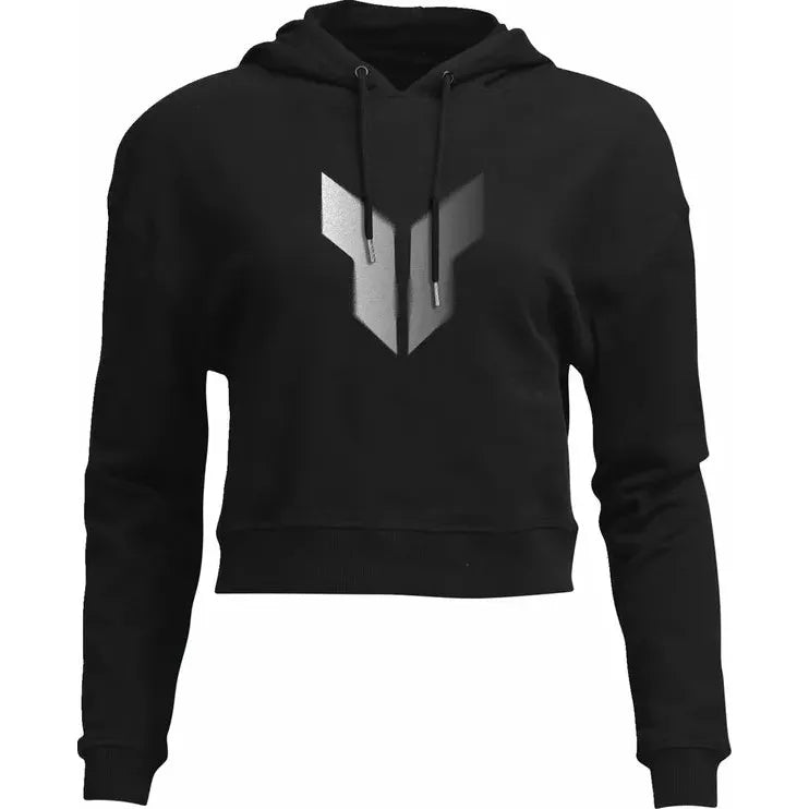 Hoodie Women Crop Noise Black