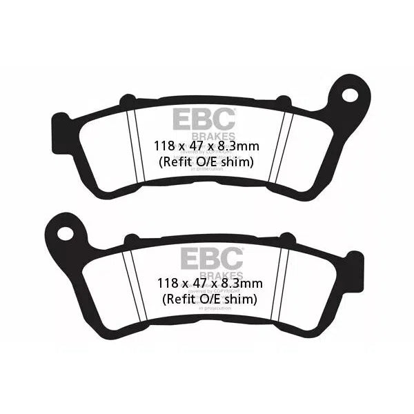 Brake Pad Carbon Scooter SFAC377