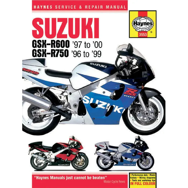 Gsxr600/750 Manual