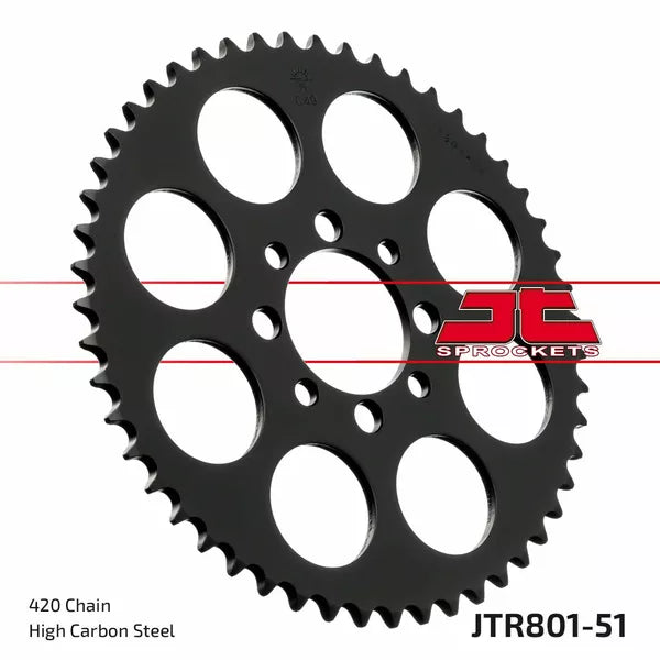 Sprocket Rear 51T 420 Jtr801.51