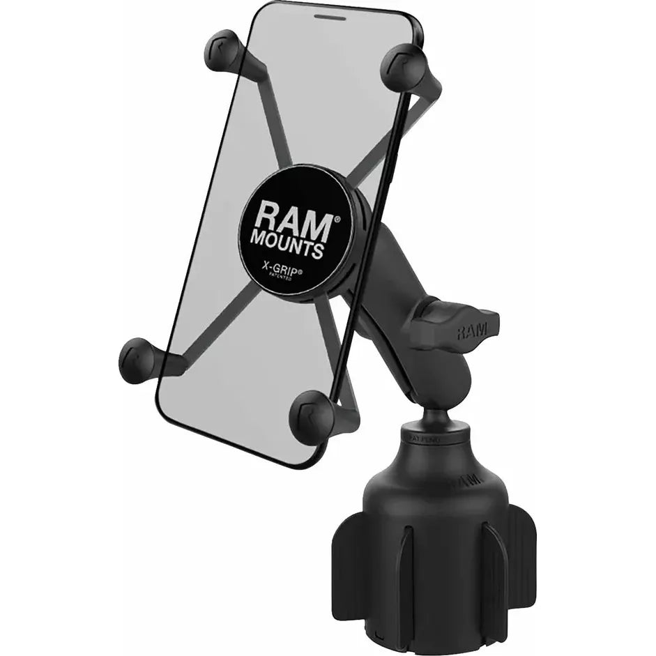 X-Grip® Large Phone Mount with Stubby™ Cup Holder Base