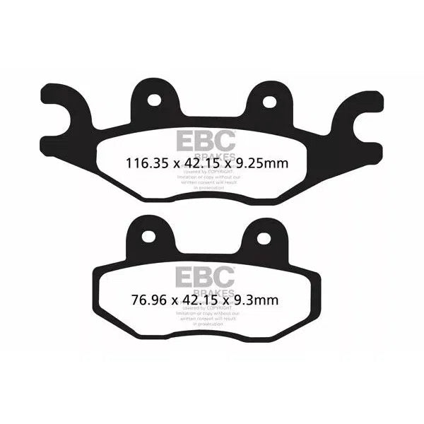 Brake Pad Fa-R Series Sintered Metal FA484R