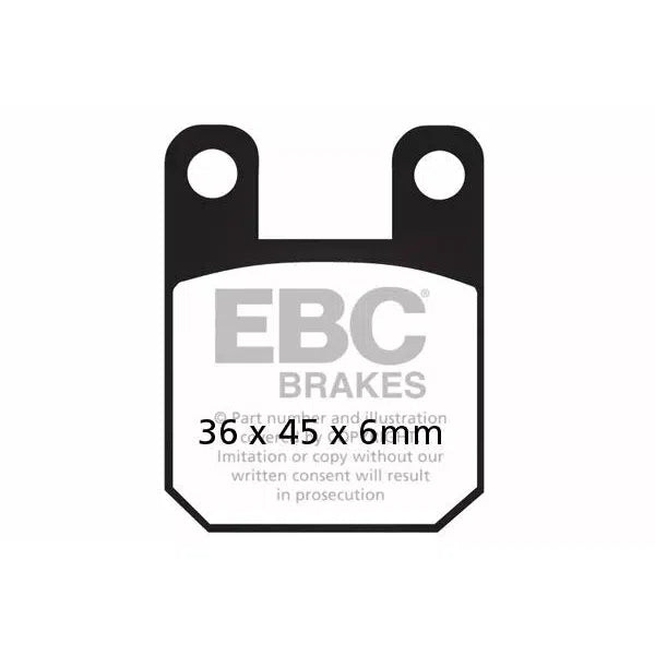 Brake Pad Sfac Series Carbon Fiber Scooter SFAC101