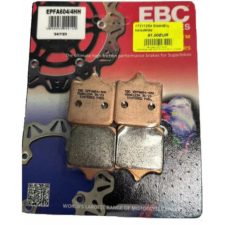 Brake Pad Epfa-Hh Series Sintered Metal EPFA604/4HH