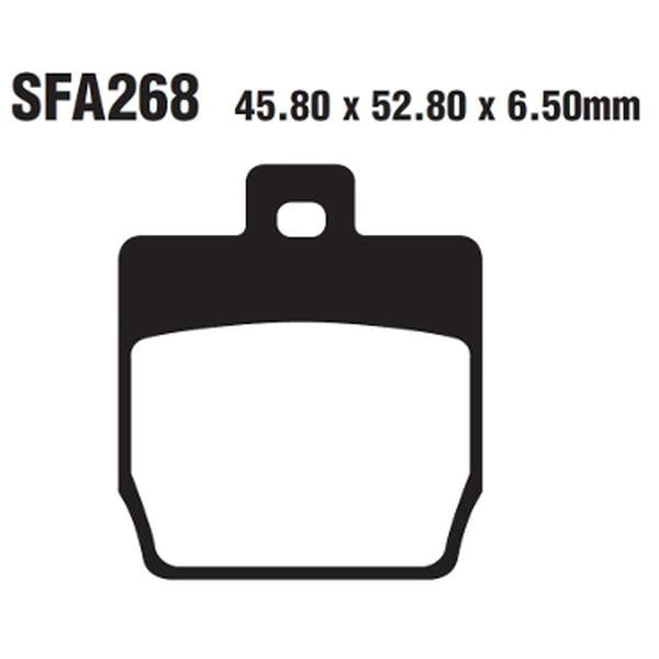 Brake Pad Sfa-Hh Series Sintered Metal Scooter SFA266HH