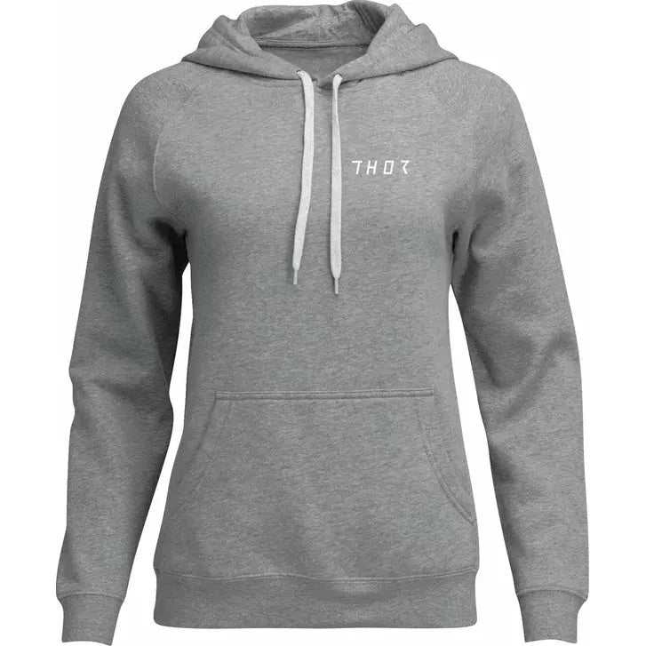 Hoodie Womens Trax Htr Grey