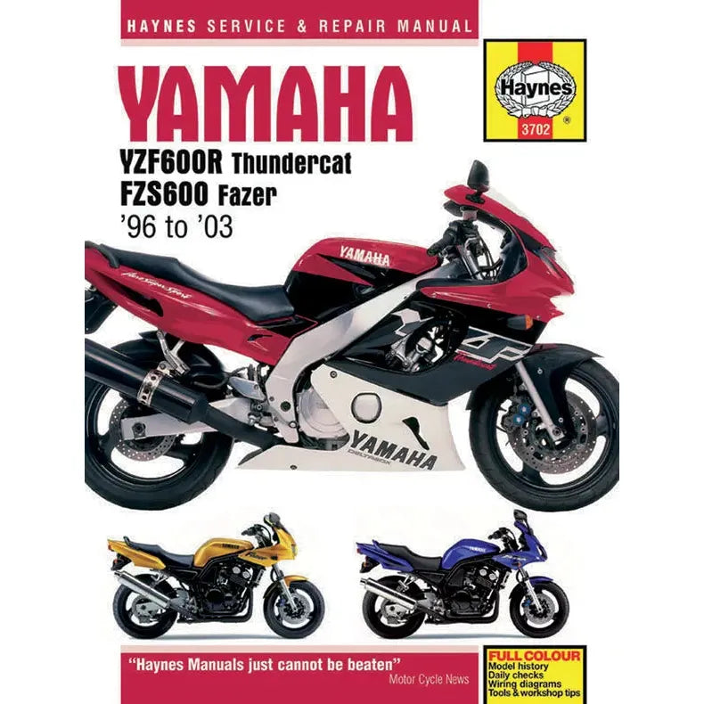 Yzf600R Manual