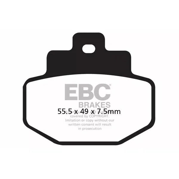 Brake Pad Sfa Series Organic SFA321