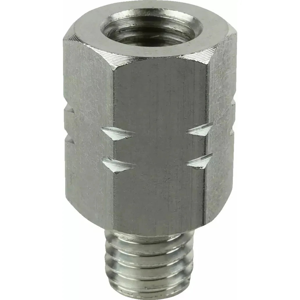 Female M10-1.25 to Male M10-1.5 Thread Adapter 20 mm Long