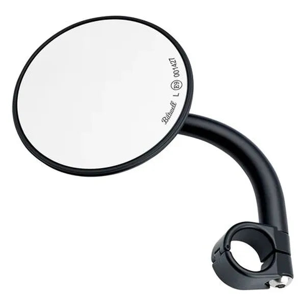Mirror Sh Round W/Mount 1 Black 6503-201-131