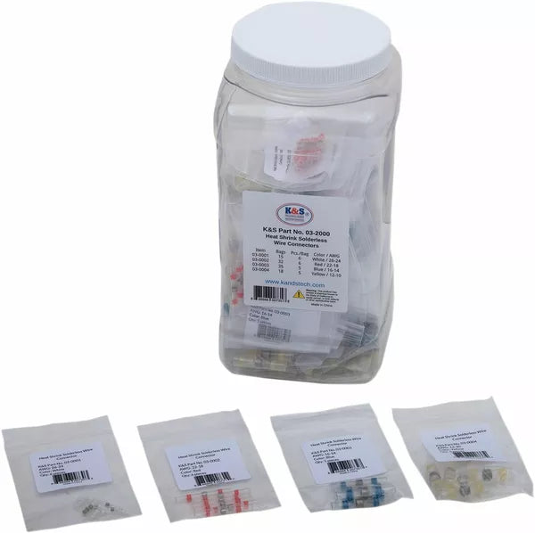 Wire Connectors 100 Pkgs 03-2000