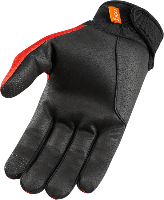GLOVE ANTHEM2 CE RED 3X