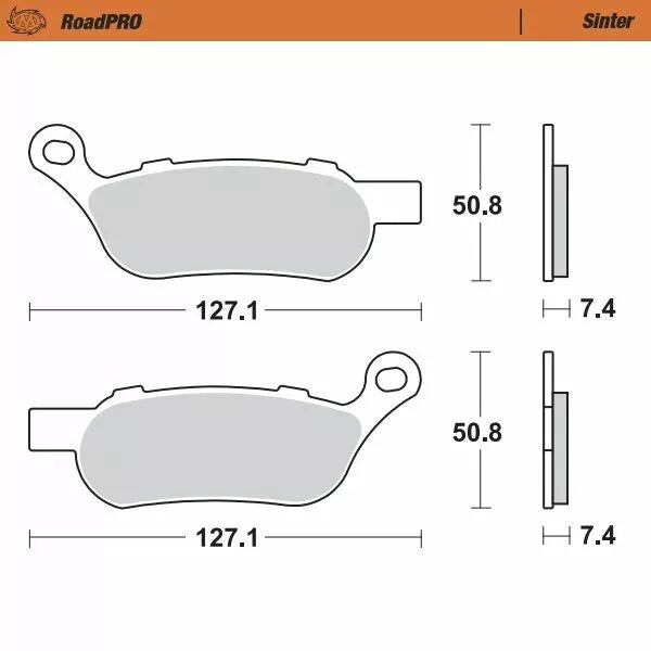 Brake Pad Sinter Rear 412102