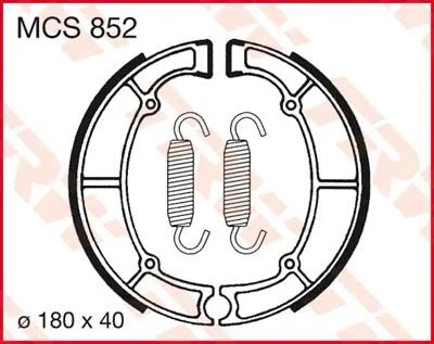 BRAKE SHOES TRW MCS852