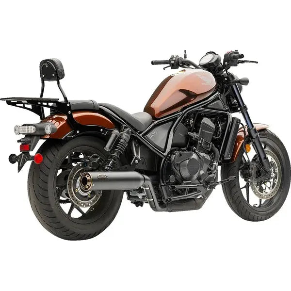 Slip-On Muffler (Black) With Bronze Tip Rebel 1100 21-23